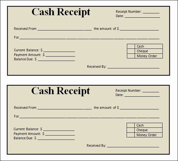Free Printable Sales Receipt Awesome 13 Blank Receipt Template