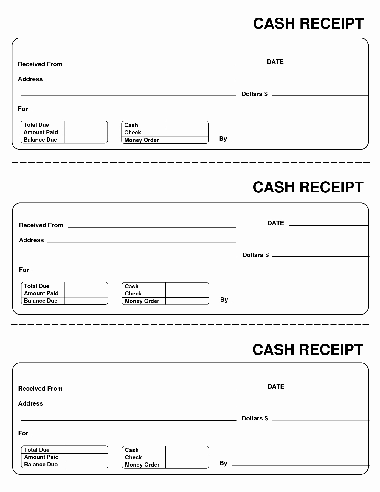 Free Printable Sales Receipt Elegant Printable Cash Receipts