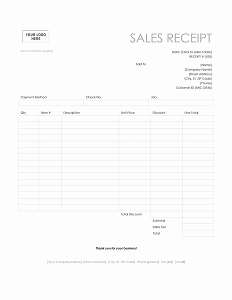 Free Printable Sales Receipt Elegant Receipt Templates Archives Microsoft Word Templates