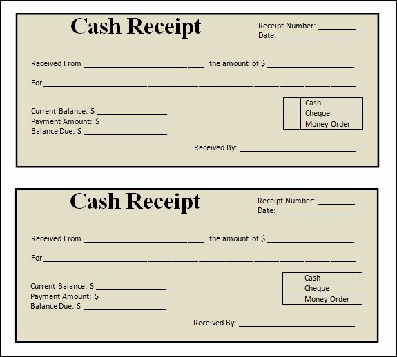 Free Printable Sales Receipt Lovely Blank Receipt Template