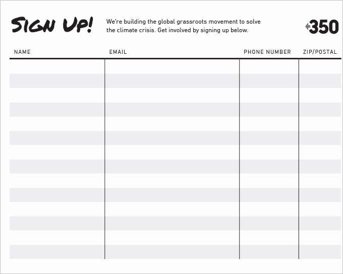 Free Printable Snack Sign Up Sheet Best Of Sign Up Sheets 58 Free Word Excel Pdf Documents