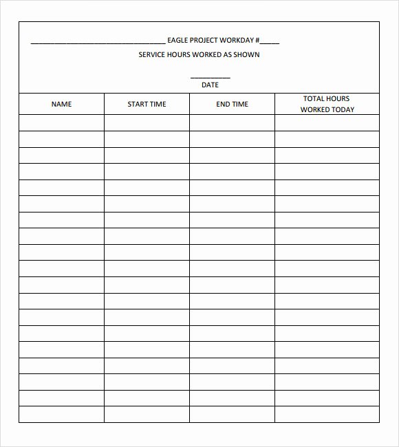 Free Printable Snack Sign Up Sheet Elegant Sign Up Sheet Template 10 Free Samples Examples format