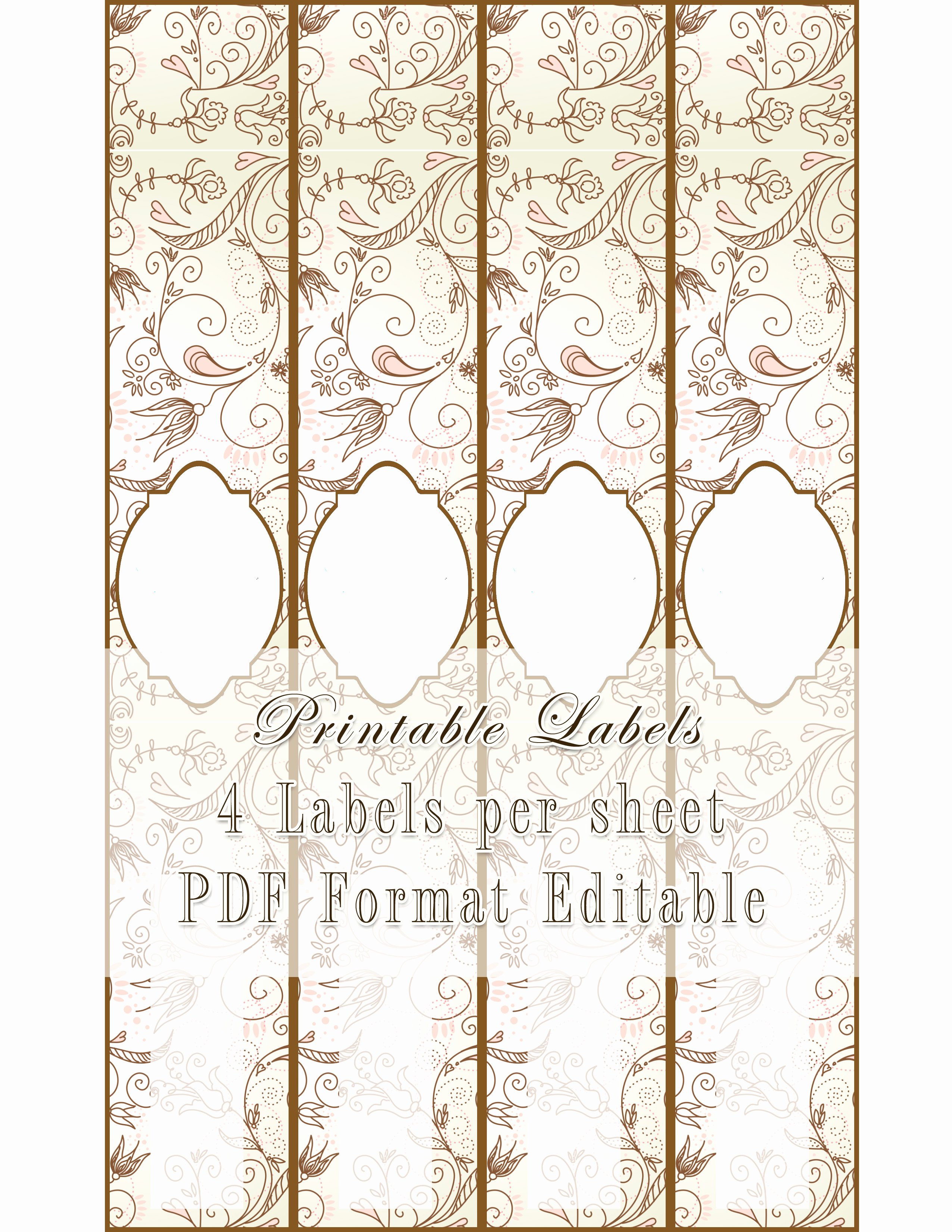 Free Printable soap Label Templates Awesome Image