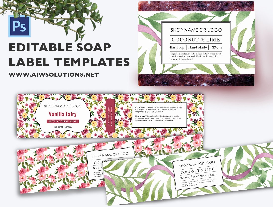 Free Printable soap Label Templates Best Of soap Label Template Id48