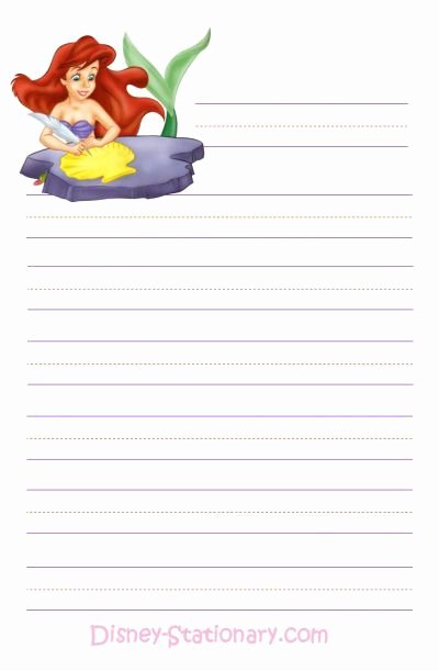 Free Printable Stationery Pdf Inspirational Free Printable Disney Stationary Writing Paper