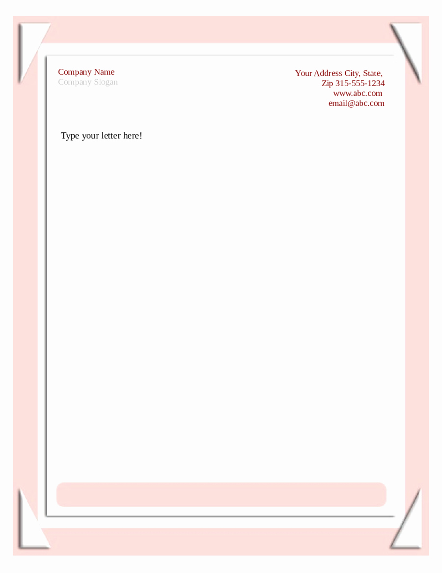 Free Printable Stationery Pdf Unique 2019 Business Letterhead Templates Fillable Printable