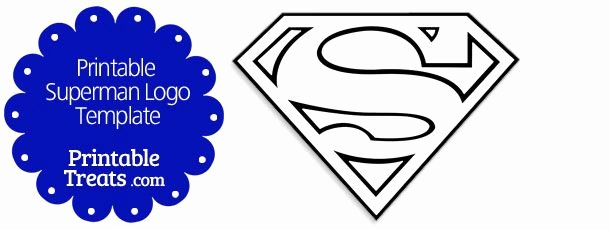 Free Printable Superman Template Best Of Printable Superman Logo Template Halloween