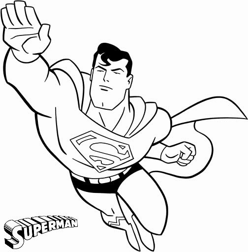 Free Printable Superman Template Elegant Free Printable Superman Coloring Pages for Kids