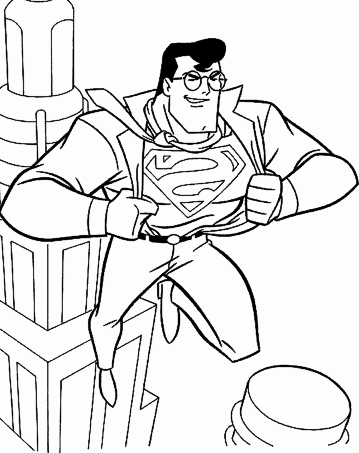 Free Printable Superman Template Inspirational Superman Coloring Pages Printable Best Gift Ideas Blog