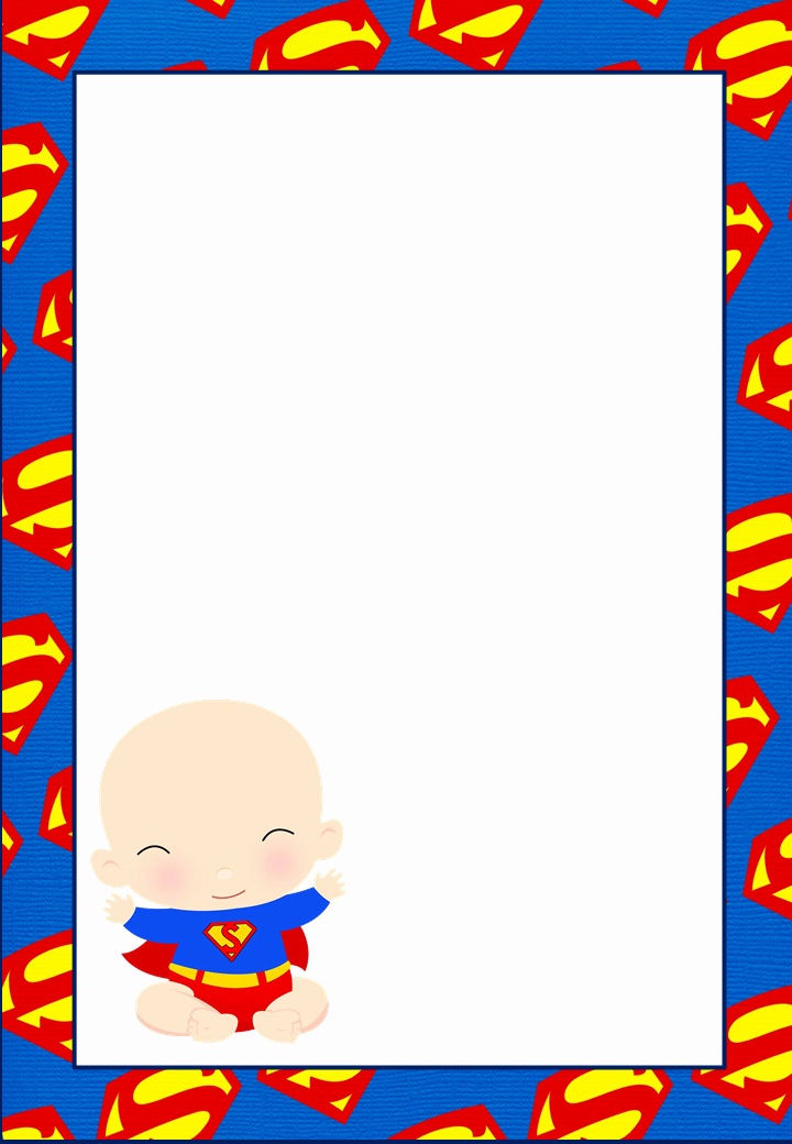 Free Printable Superman Template New Frame Marcos Frame Pinterest