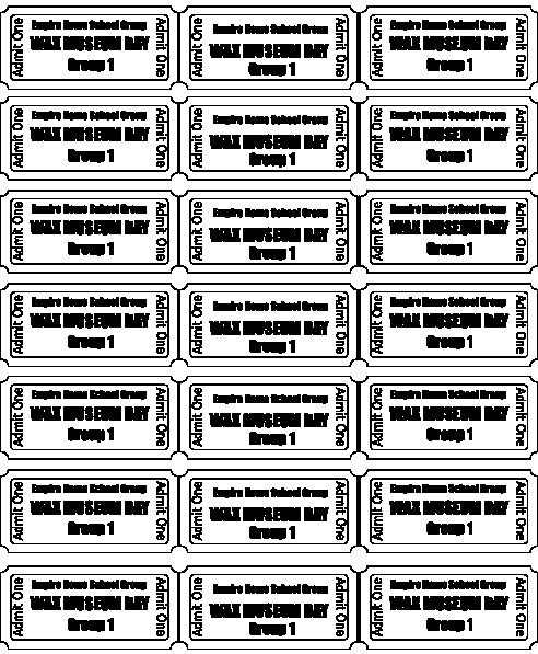 Free Printable Ticket Stub Template Best Of Admit E Ticket Clip Art at Clker Vector Clip Art