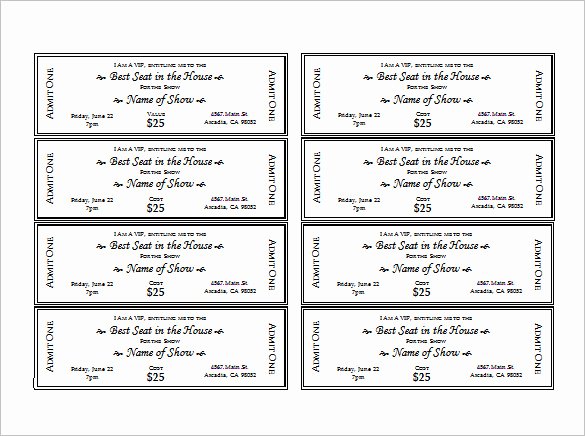 Free Printable Ticket Stub Template Luxury Ticket Templates – 99 Free Word Excel Pdf Psd Eps