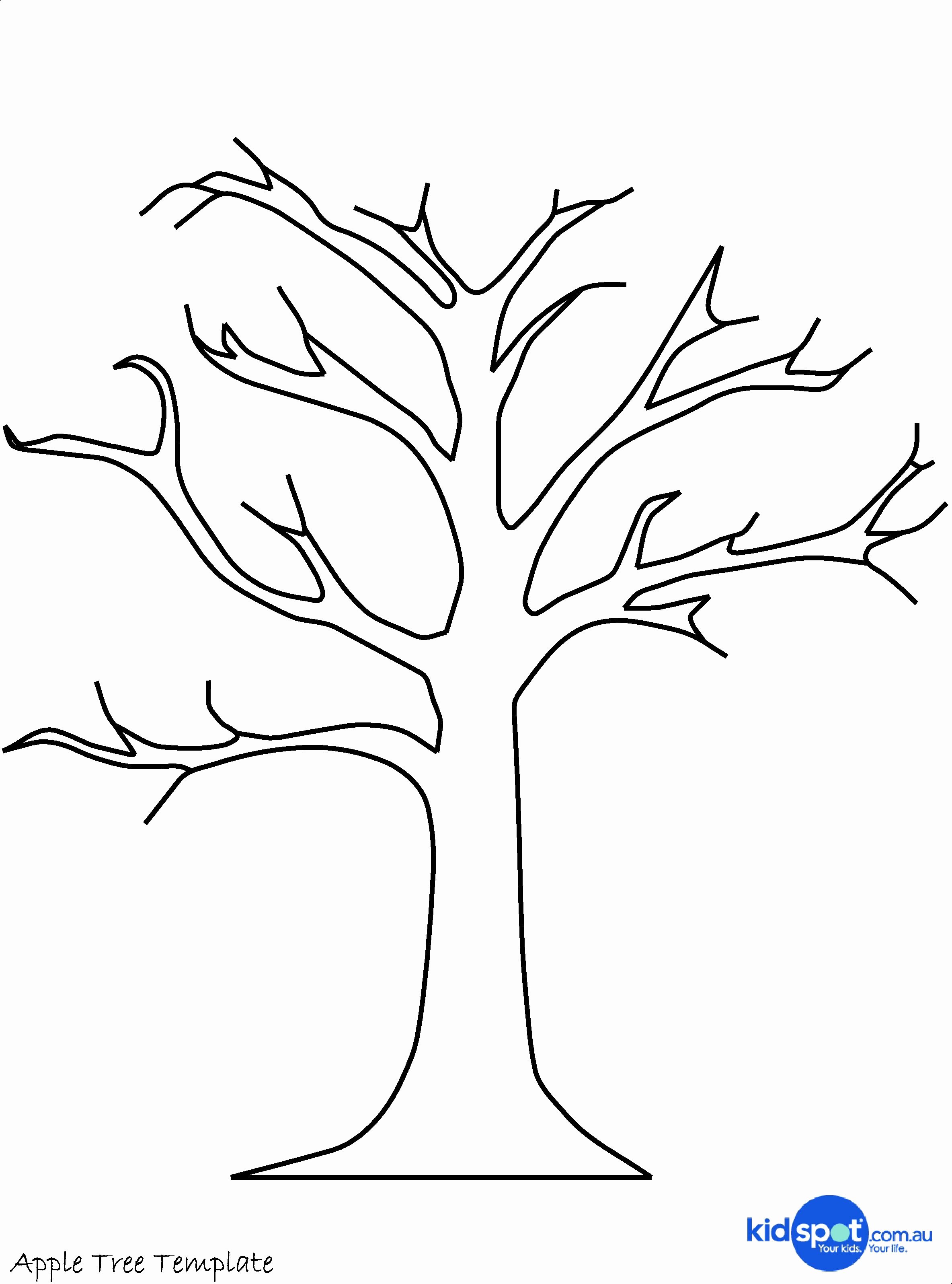 Free Printable Tree Template Beautiful Tree Templates On Pinterest