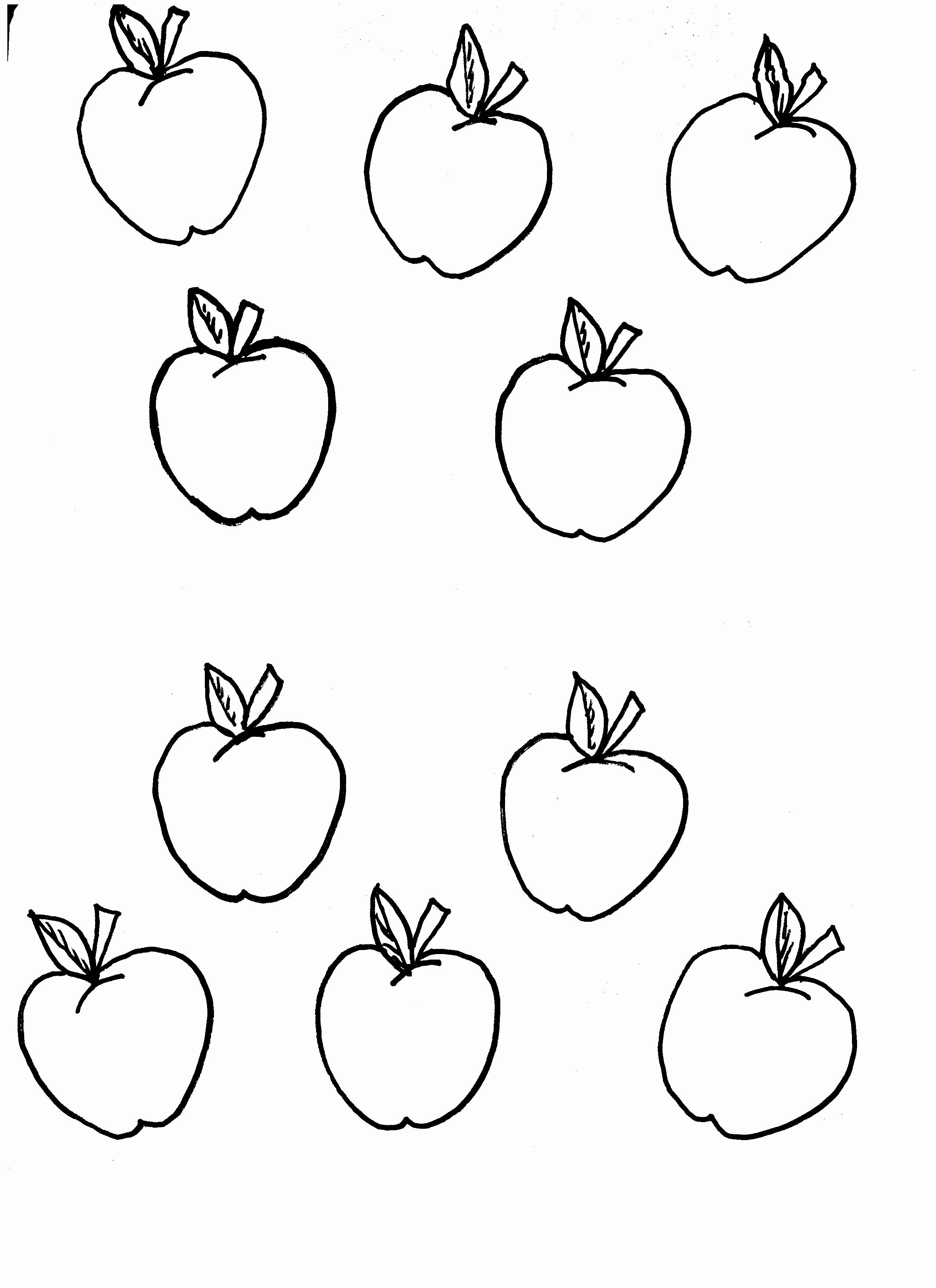 Free Printable Tree Template Unique Apple Tree Template for Kids