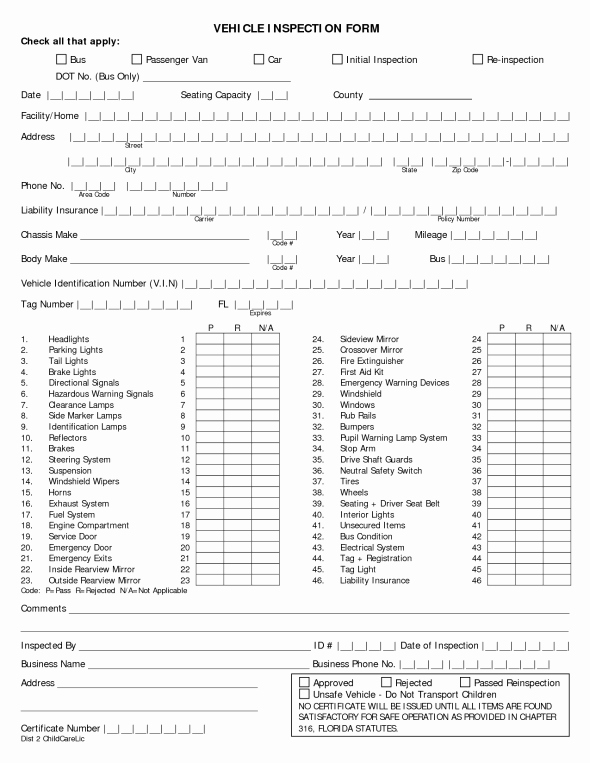 Free Printable Vehicle Condition Report Template Best Of Vehicle Condition Report Templates Word Excel Samples