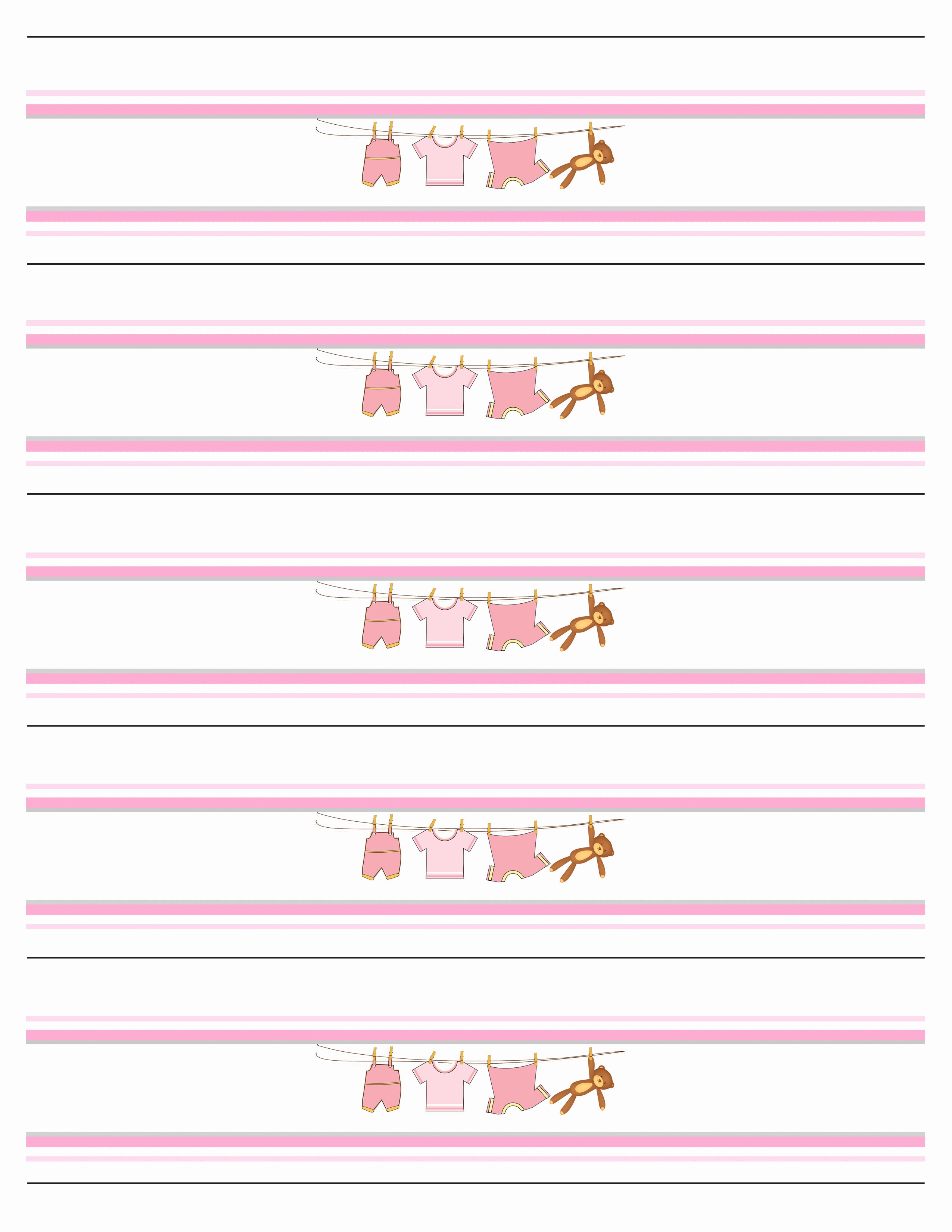 Free Printable Water Bottle Labels for Baby Shower Best Of Baby Girl Shower Free Printables How to Nest for Less™