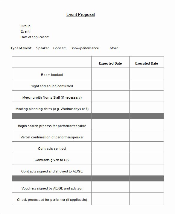 Free Proposal Template Word Beautiful event Proposal Template 21 Free Word Pdf format