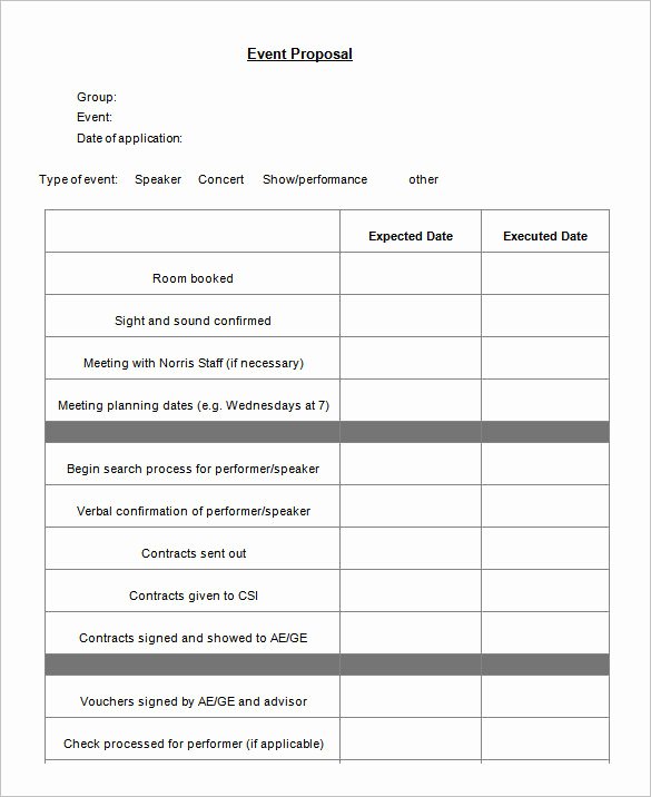 Free Proposal Template Word Beautiful event Proposal Template 21 Free Word Pdf format