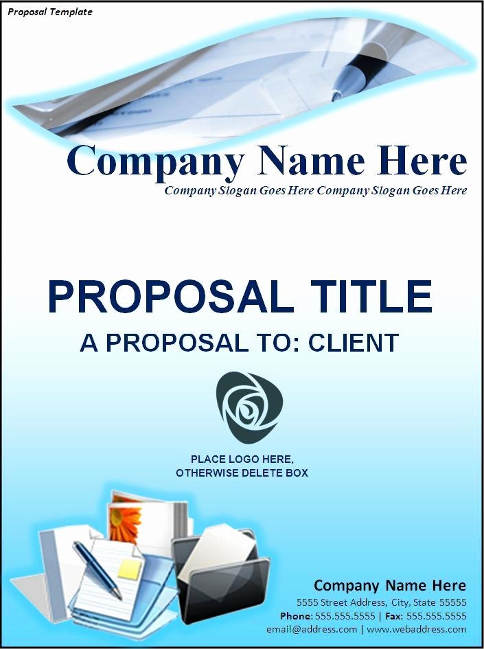 Free Proposal Template Word Luxury 11 Free Proposal Templates