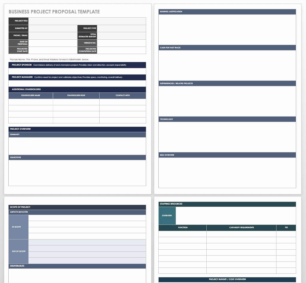 Free Proposal Template Word Unique 17 Free Project Proposal Templates Tips