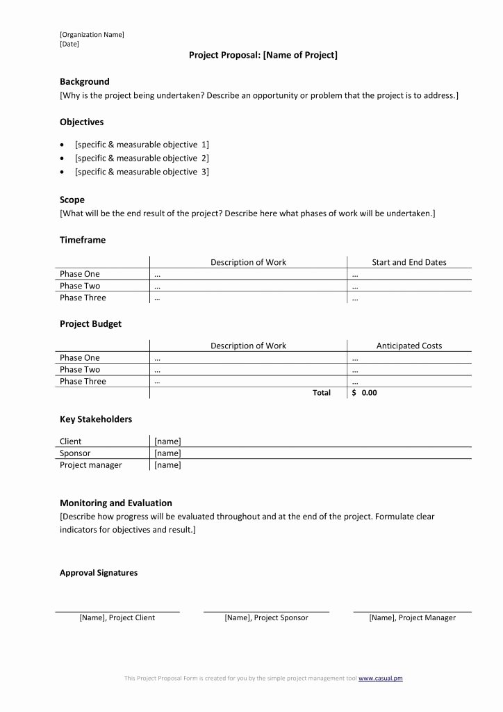 Free Proposal Templates for Word Awesome 20 Free Project Proposal Template Ms Word Pdf Docx