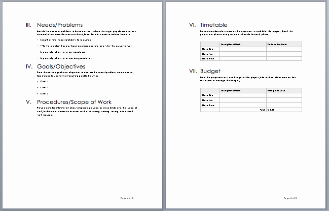 Free Proposal Templates for Word Beautiful 20 Free Project Proposal Template Ms Word Pdf Docx