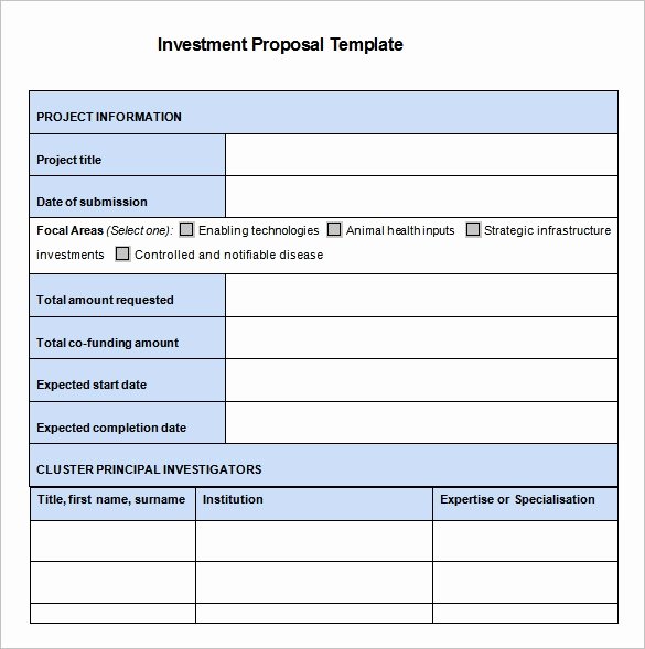 Free Proposal Templates for Word Unique Proposal Templates 170 Free Word Pdf format Download