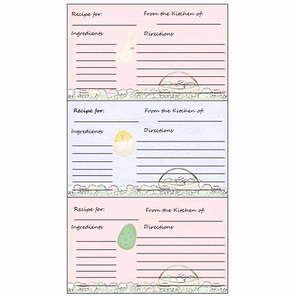 Free Recipe Templates for Microsoft Word Elegant Yummy 5 Free Printable Recipe Card Templates for