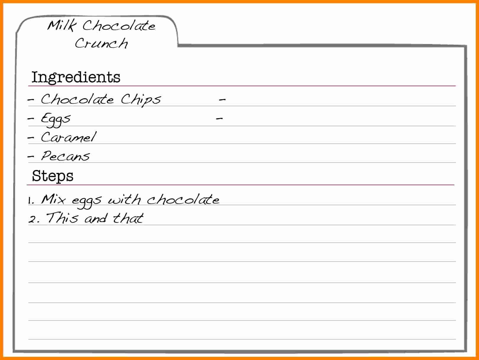 Free Recipe Templates for Microsoft Word New 5 Free Editable Recipe Card Templates for Microsoft Word