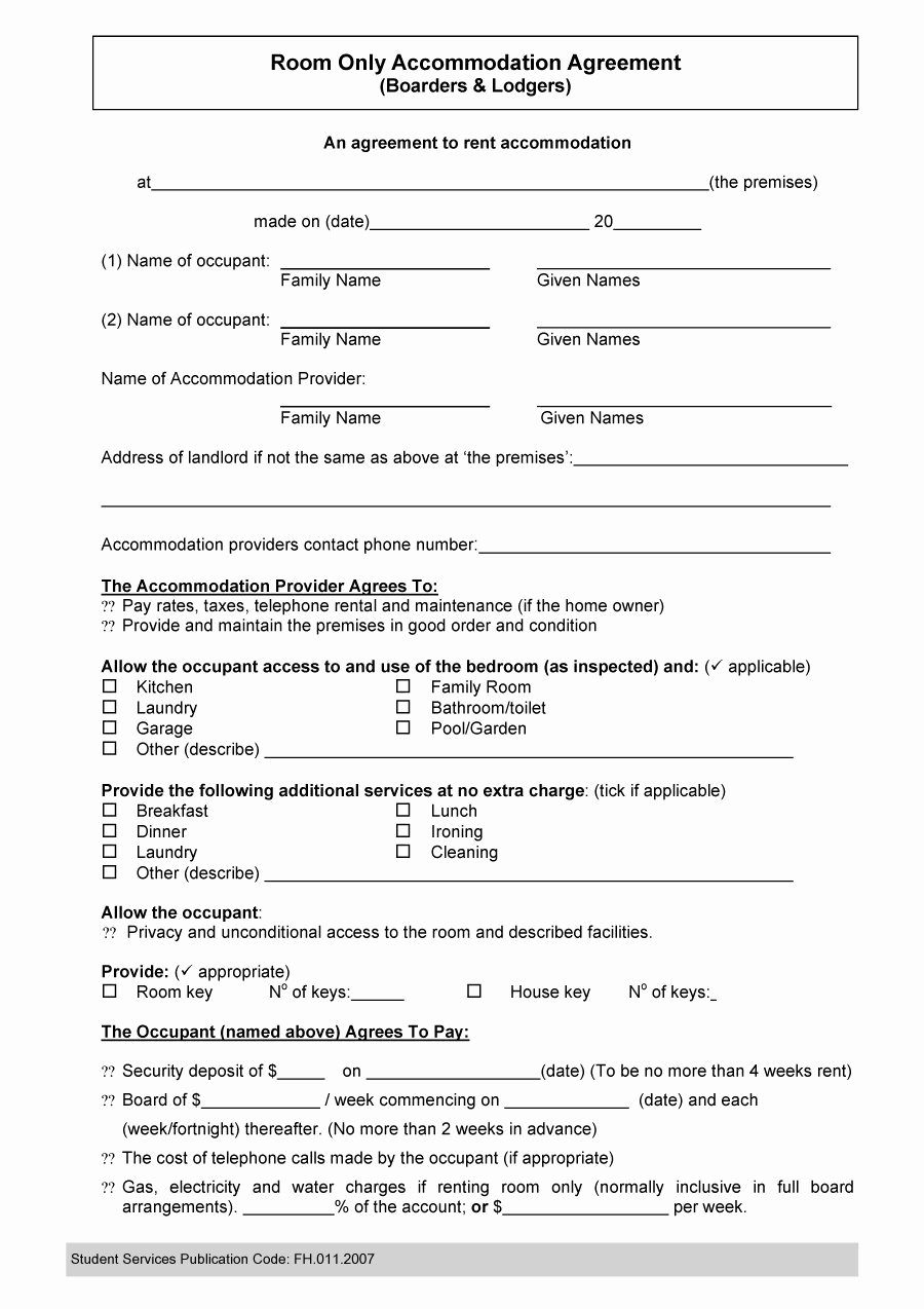 Free Roommate Agreement Template Best Of 40 Free Roommate Agreement Templates &amp; forms Word Pdf