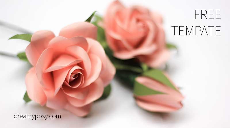 Free Rose Paper Flower Template Unique Free Paper Flowers Tutorials How to Make Paper Flowers