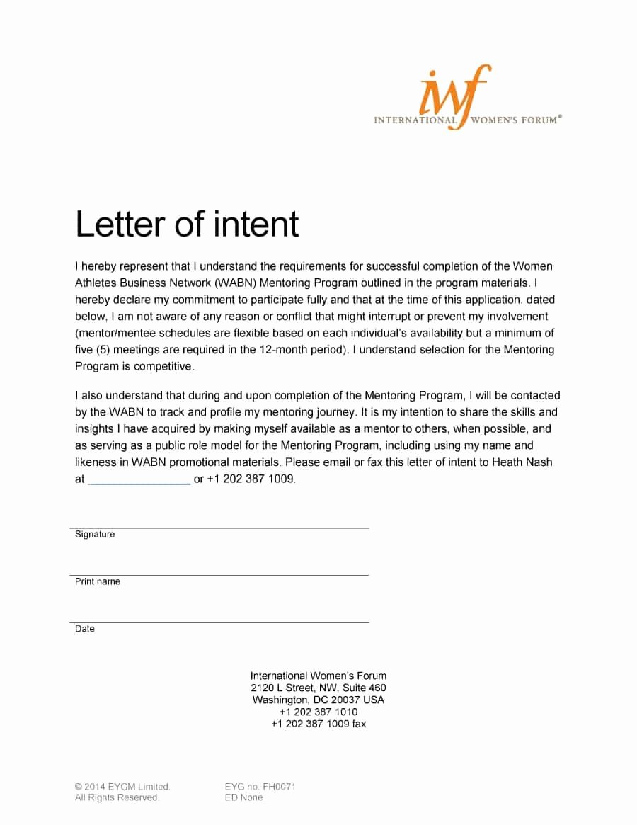 Free Sample Letter Of Intent to Lease A Commercial Space Best Of 40 Letter Of Intent Templates &amp; Samples [for Job School