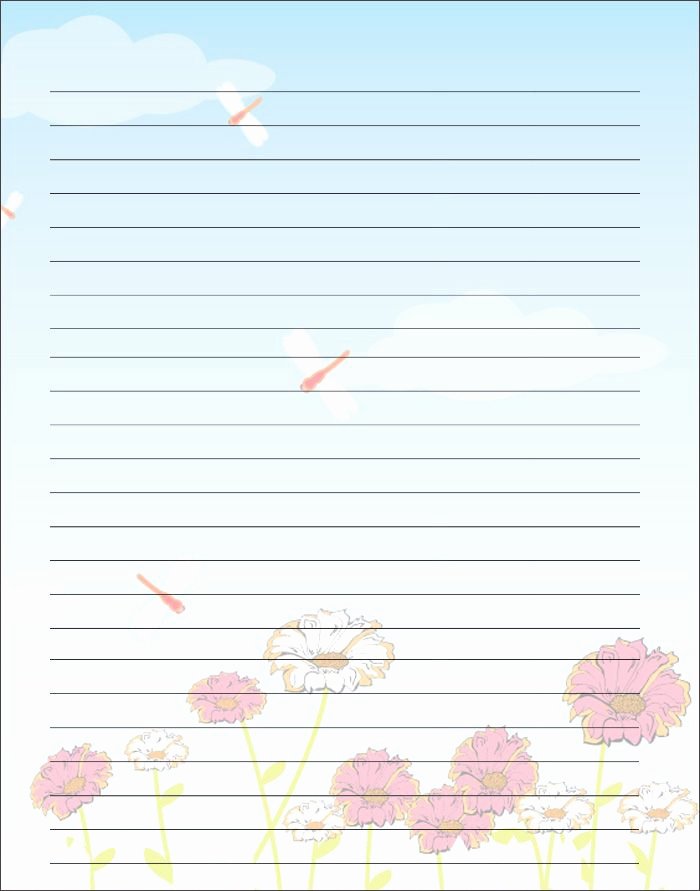 Free Stationery Paper Templates Beautiful Free Printable Kids Mother S Day Writing Paper