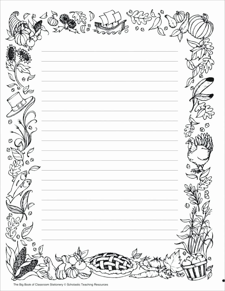 Free Stationery Paper Templates Elegant Free Lined Stationery Templates – Free Printable