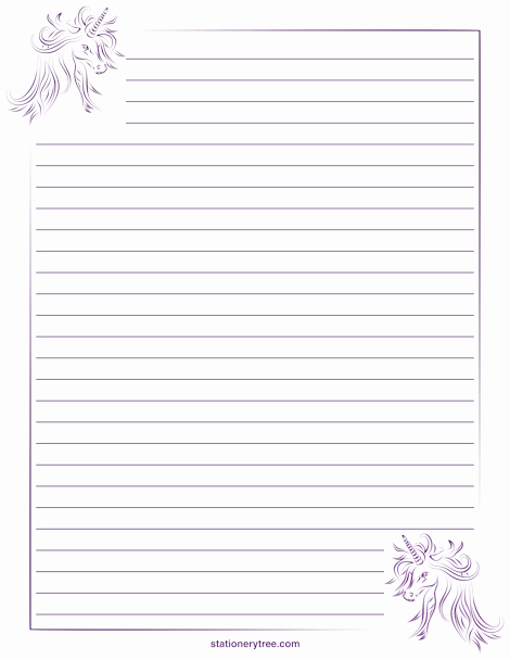Free Stationery Paper Templates Luxury Lined Stationery Paper Printable Free Download Aashe