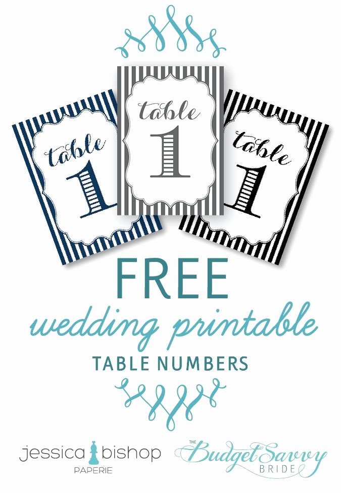 Free Table Number Templates 4x6 Awesome Free Printable Wedding Reception Templates