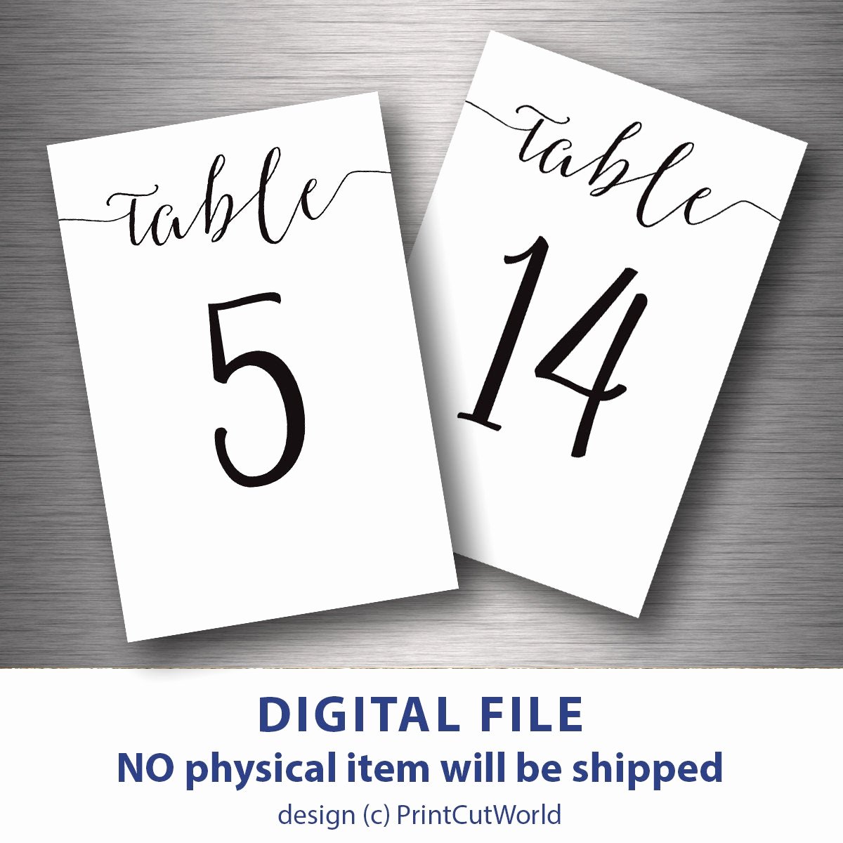 Free Table Number Templates 4x6 Beautiful Table Numbers Printable 4x6 Classic Wedding Table Number 1 30