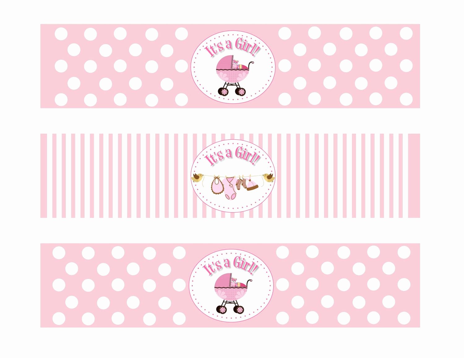 Free Water Bottle Label Template Baby Shower New Baby Shower Water Bottle Labels