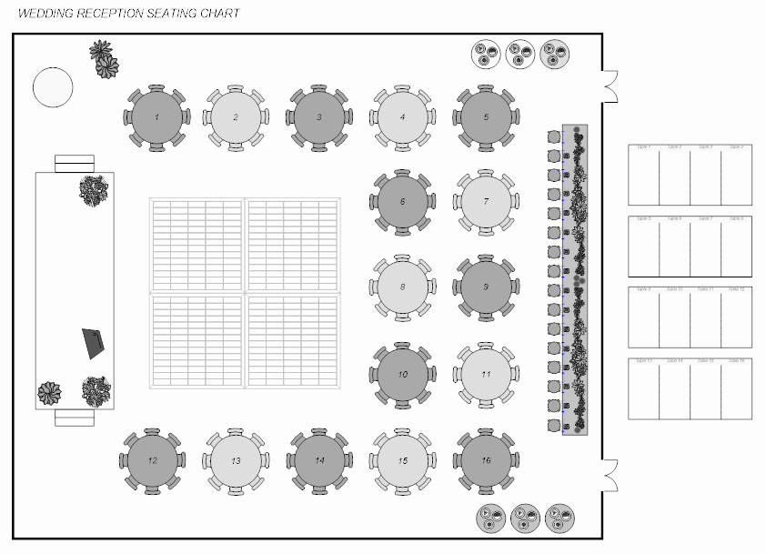 Free Wedding Floor Plan Template Best Of Banquet Planning software Make Plans for Banquets