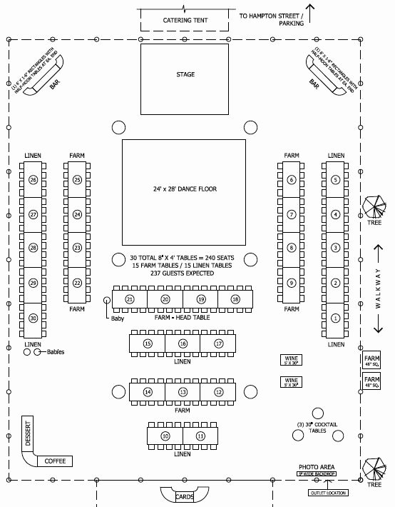 Free Wedding Floor Plan Template Inspirational Floor Plan for Tent Barn Wedding Reception