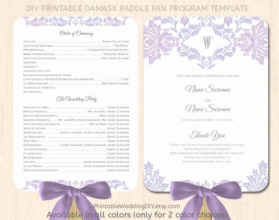 Free Wedding Program Fan Templates Elegant Elegant Catholic Wedding Programs Diy Catholic Wedding