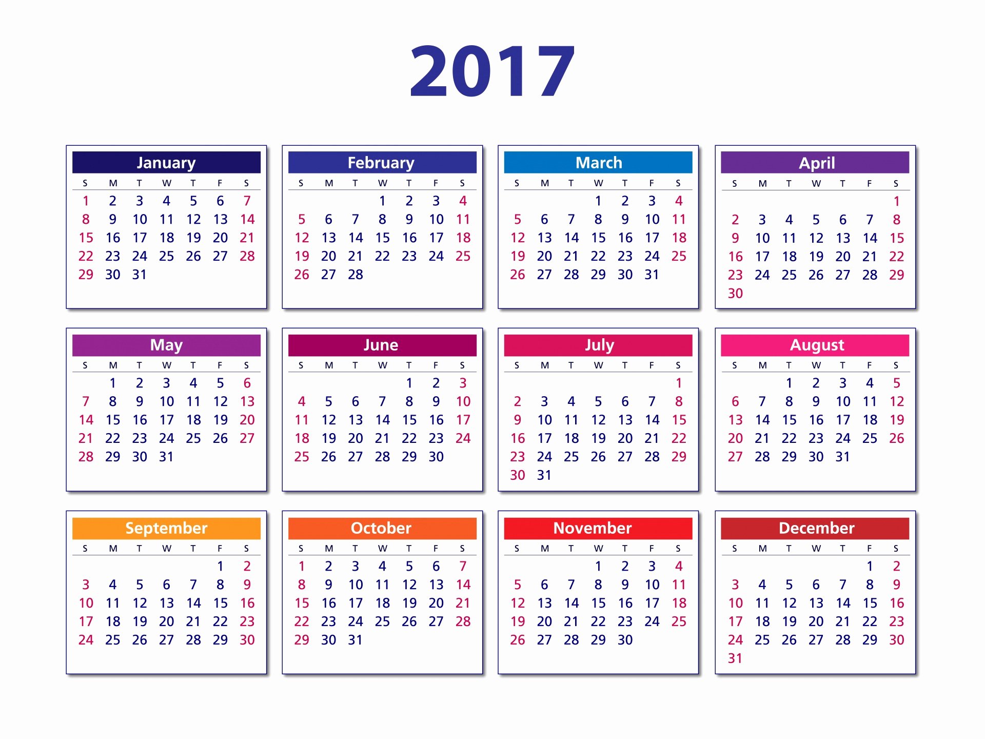 Free Yearly Calendar 2017 Awesome 2017 Calendar Free Stock Public Domain