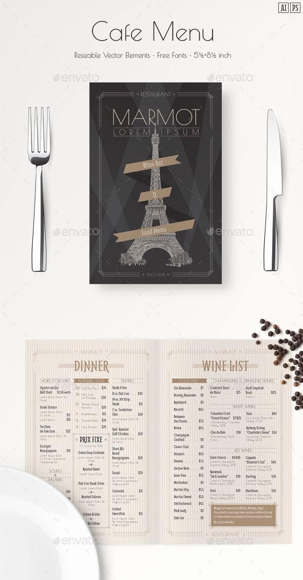French Menu Design New Best 25 French Restaurant Menu Ideas On Pinterest