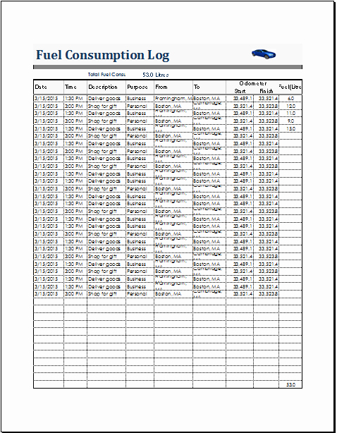 Fuel Log Book Template Excel Beautiful Pin by Alizbath Adam On Daily Microsoft Templates