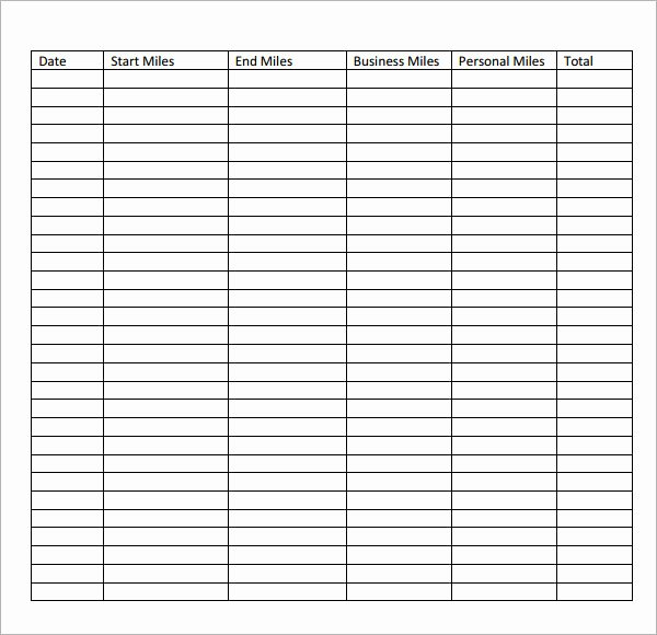 Fuel Log Book Template Excel Fresh Mileage Log Template 13 Download Free Documents In Pdf Doc