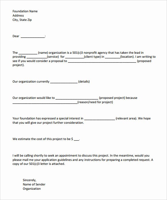 Fund Request form Template Beautiful Grant Application Letter Of Intent Template Science