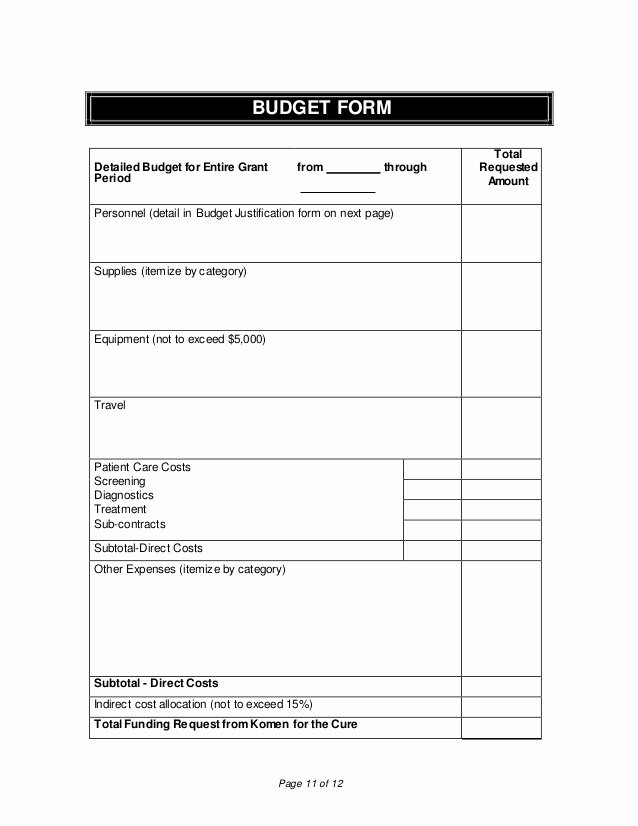 Fund Request form Template Unique Sample Request for Proposal Rfp