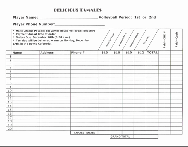 Fundraising order form Template Fresh Pin Line order form On Pinterest In Ing Search Terms