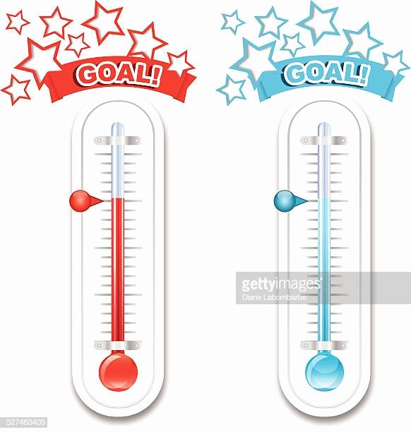 Fundraising thermometer Image Elegant top thermometer Stock Illustrations Clip Art Cartoons