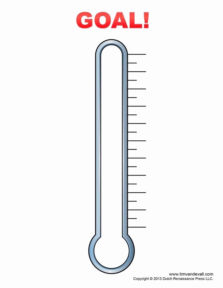 Fundraising thermometer Image Inspirational Content Fundraising
